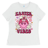 White Easter vibes Ladies Tee - MaliasSmallBusiness