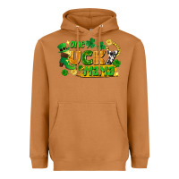 Meerkat one lucky mama Heavyweight Hoodie - FaDigitalArtStudio