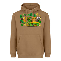 Toasted Coconut one lucky mama Heavyweight Hoodie - FaDigitalArtStudio