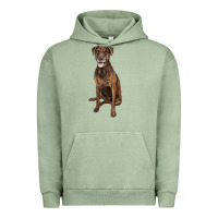 Pigment Oil Green plott hound Urban Hoodie - LillyAllenDesigns