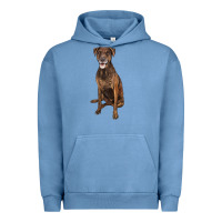 Pigment Pebble Blue plott hound Urban Hoodie - LillyAllenDesigns