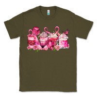 Army Green cancer coffee cups Classic Tee - LillyAllenDesigns