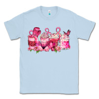 Dusty Blue cancer coffee cups Classic Tee - LillyAllenDesigns