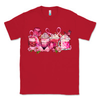Red cancer coffee cups Classic Tee - LillyAllenDesigns