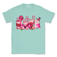 Seafoam cancer coffee cups Classic Tee - LillyAllenDesigns
