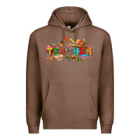 Chestnut Cinco de mayo Teacher Premium Hoodie - FaDigitalArtStudio