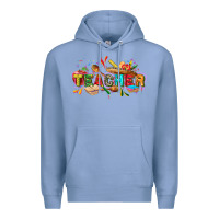 Colony Blue Cinco de mayo Teacher Premium Hoodie - FaDigitalArtStudio
