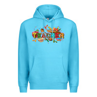 Ocean Blue Cinco de mayo Teacher Premium Hoodie - FaDigitalArtStudio