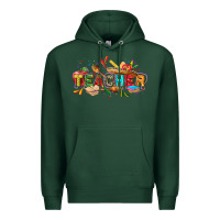 Sports Green Cinco de mayo Teacher Premium Hoodie - FaDigitalArtStudio