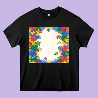 Autism Heavy Core Tee Designed By Maliassmallbusiness