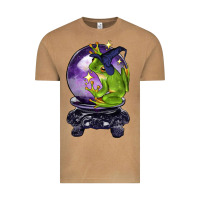 Vintage Camel Halloween Frog With Crystal Ball Vintage Tee - LillyAllenDesigns