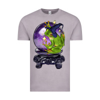 Vintage Zinc Halloween Frog With Crystal Ball Vintage Tee - LillyAllenDesigns