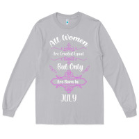 Moon Dust all women are created equal but only the smartest are born in july bla Long Sleeve Tee - Bettercallsaul