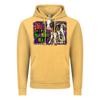 Vintage Mustard Mardi Gras Calf Vintage Hoodie - LillyAllenDesigns