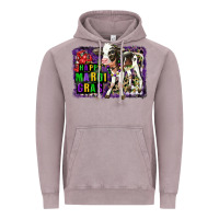 Vintage Zinc Mardi Gras Calf Vintage Hoodie - LillyAllenDesigns
