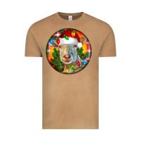 Vintage Camel Saanen Goat Christmas Vintage Tee - LillyAllenDesigns