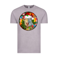 Vintage Zinc Saanen Goat Christmas Vintage Tee - LillyAllenDesigns