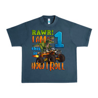 Midnight Navy rawr i am one this is how i roll Urban Heavy Tee - Artiststas