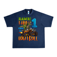 Navy rawr i am one this is how i roll Urban Heavy Tee - Artiststas