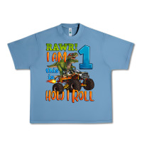 Pebble Blue rawr i am one this is how i roll Urban Heavy Tee - Artiststas