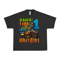 Pigment Black rawr i am one this is how i roll Urban Heavy Tee - Artiststas