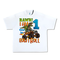 White rawr i am one this is how i roll Urban Heavy Tee - Artiststas