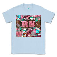 Dusty Blue rn Classic Tee - LillyAllenDesigns