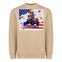 Mushroom firework crusher 4th of july Heavyweight Sweatshirt - TumblerDesignByShophia