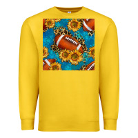 Lemon american football with leopard Premium Sweatshirt - BundleAndBundleShop