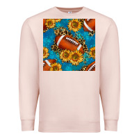 Pale Pink american football with leopard Premium Sweatshirt - BundleAndBundleShop