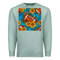 Seafoam american football with leopard Premium Sweatshirt - BundleAndBundleShop