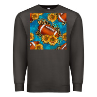 Smoke american football with leopard Premium Sweatshirt - BundleAndBundleShop