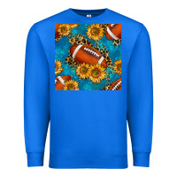 True Royal american football with leopard Premium Sweatshirt - BundleAndBundleShop
