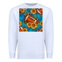 White american football with leopard Premium Sweatshirt - BundleAndBundleShop
