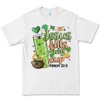 White st. patricks day jesus fills my cup Premium Tee - MaliasSmallBusiness