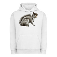 Pigment Lunar Rock Gray Squirrel Urban Hoodie - LillyAllenDesigns
