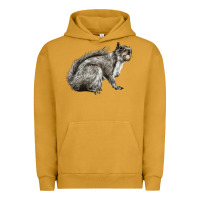 Pigment Peanut Butter Gray Squirrel Urban Hoodie - LillyAllenDesigns