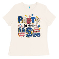 Bone party in the usa Ladies Tee - MaliasSmallBusiness