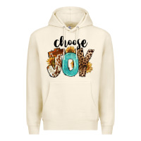 Tofu Western Choose Joy Premium Hoodie - FaDigitalArtStudio