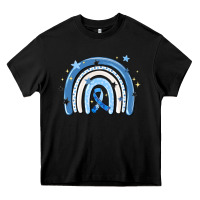 Black in april wear blue autism awareness Heavy Core Tee - MaliasSmallBusiness