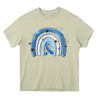 Mossy in april wear blue autism awareness Heavy Core Tee - MaliasSmallBusiness