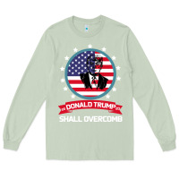 Matcha DONALD TRUMP 2016 WE SHALL OVERCOMB Long Sleeve Tee - Bettercallsaul