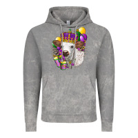 Cloud Rock Mardi Gras Longhorn Calf Vintage Hoodie - LillyAllenDesigns