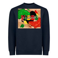 Navy juneteenth vibes Heavyweight Sweatshirt - TumblerDesignByShophia