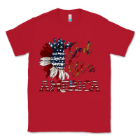 Red god bless america Classic Tee - JahusDesignShop