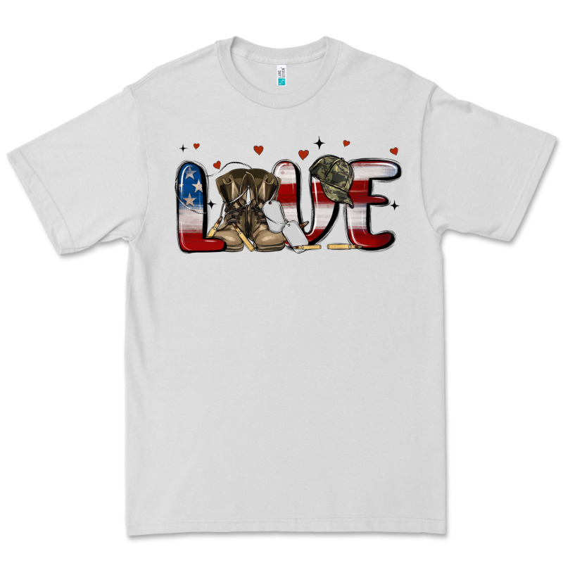 Love Army Premium Tee by MaliasSmallBusiness | Teevron