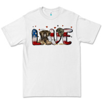 White love army Premium Tee - MaliasSmallBusiness