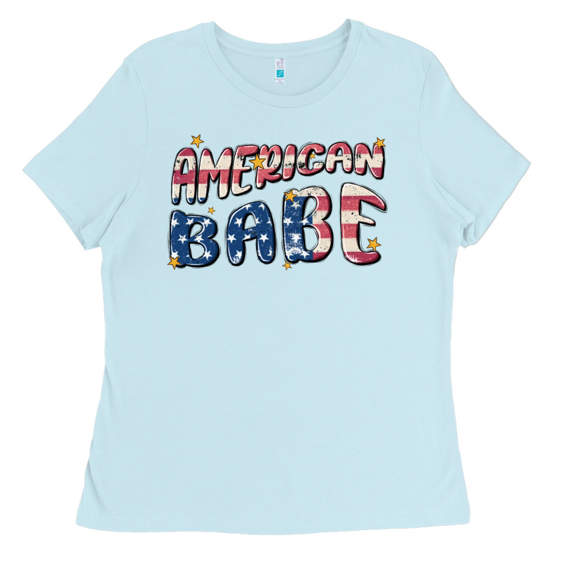 American Babe Ladies Tee by MaliasSmallBusiness | Teevron
