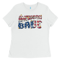 White American babe Ladies Tee - MaliasSmallBusiness