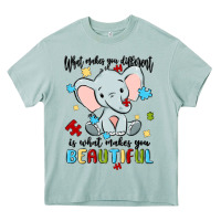 Arona what makes you different is what makes you beautif Heavy Core Tee - MaliasSmallBusiness